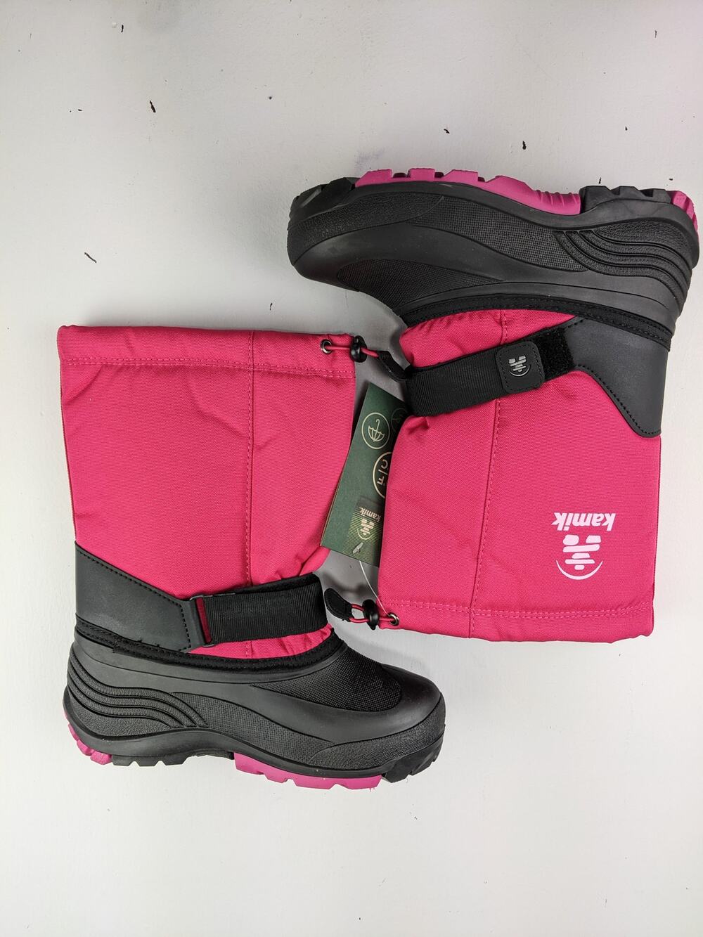 Kamik Pink Winter Snowboots - Youth 5